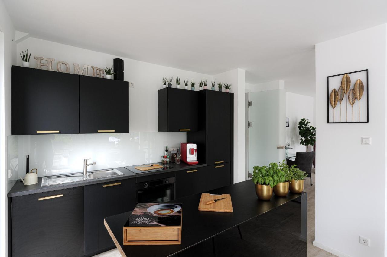 Lulex IV - Traumwohnung Terasse Garten In Neuss Exterior foto